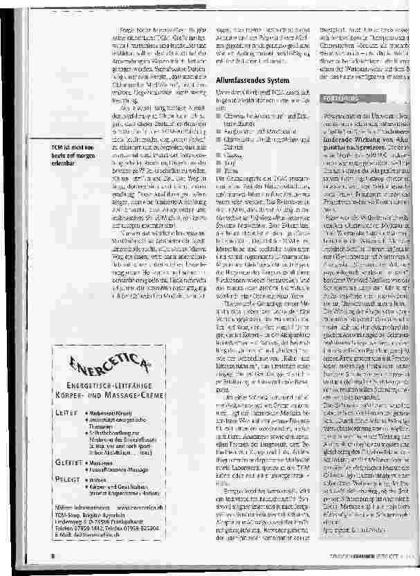 Vorschauseite 3: Facetten einer faszinierenden Medizin Teil 1