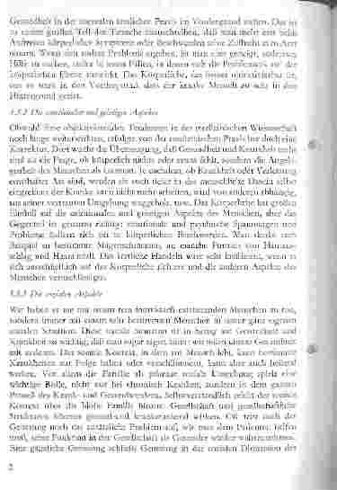 Vorschauseite 2: Von der ärztlichen Ethik zur Ethik der Gesundheitssorge 3. Folge: Die Entwicklung des medizinischen Menschenbildes