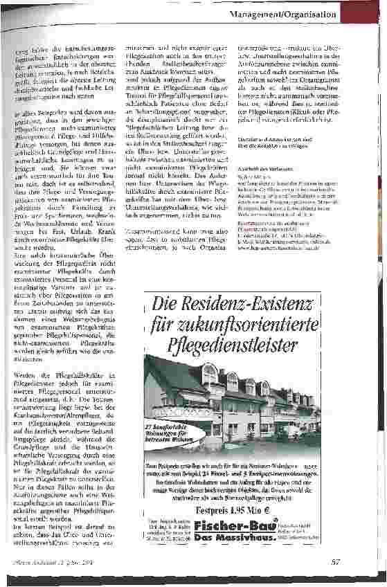 Vorschauseite 4: Optimale Organisation in ambulanten Pflegediensten