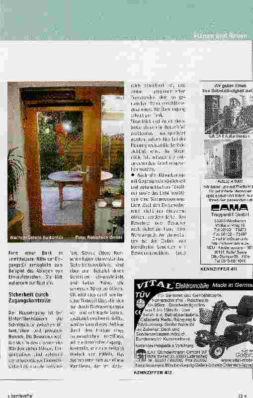 Vorschauseite 4: Eingangsbereiche im privaten Wohnungsbau
