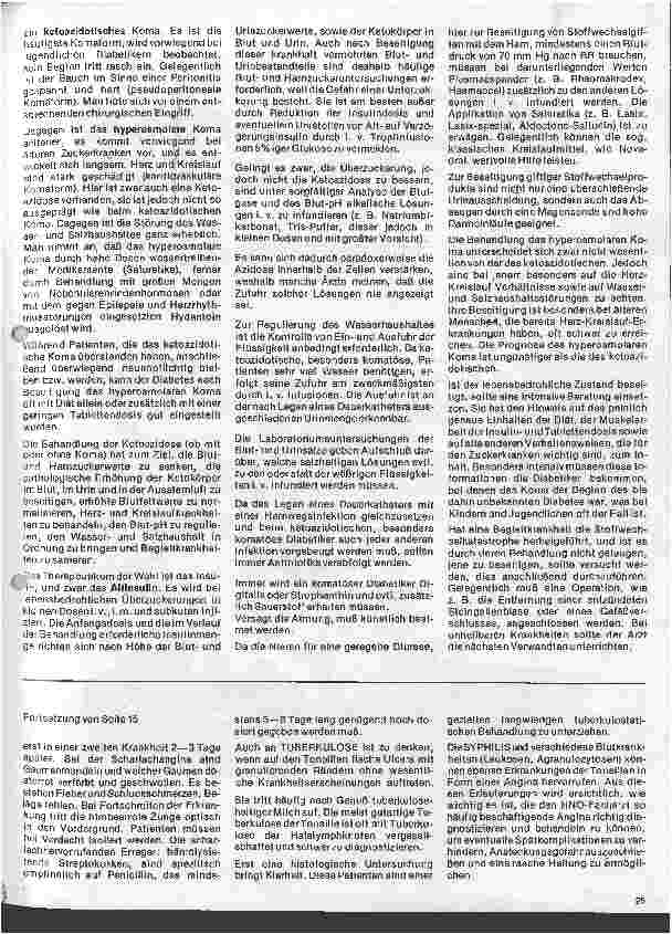 Vorschauseite 3: Diabetes mellitus 9. Folge: Die Komplikationen der Zuckerkrankheit