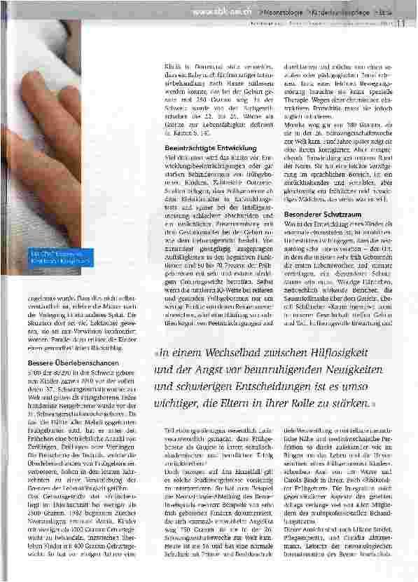 Vorschauseite 2: Fragiles Leben im Grenzbereich
