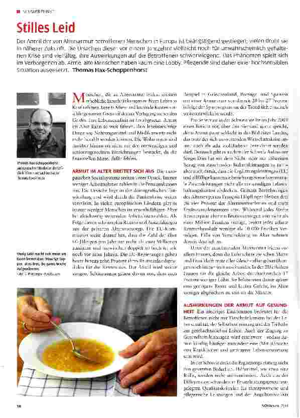Vorschauseite 1: Stilles Leid