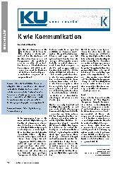 Vorschauseite 1: K wie Kommunikation