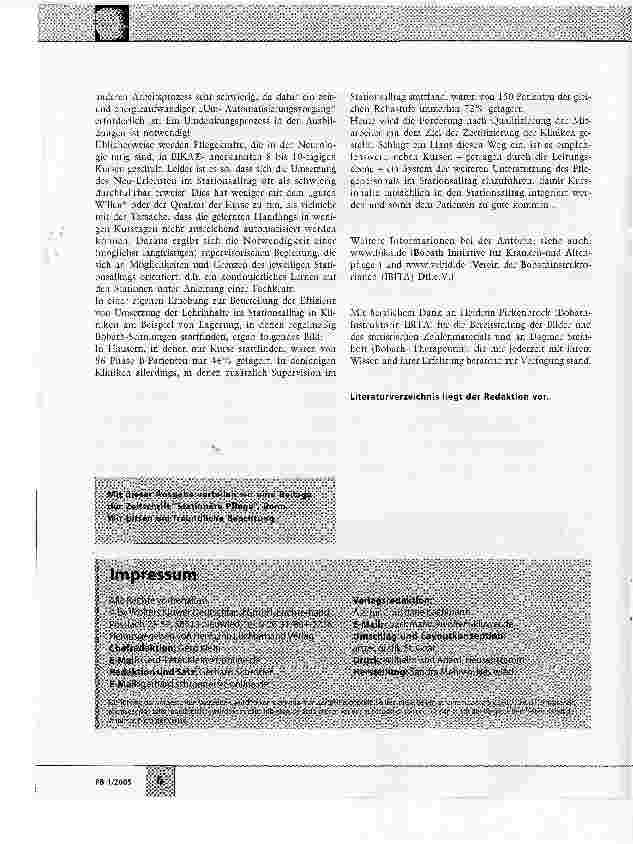 Vorschauseite 6: Das Bobath-Konzept in der Pflegepraxis