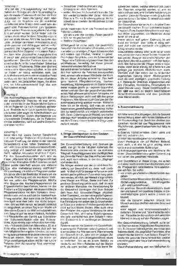 Vorschauseite 3: Krankenschwester und Pfleger als Gesundheitserzieher Möglichkeiten und Grenzen