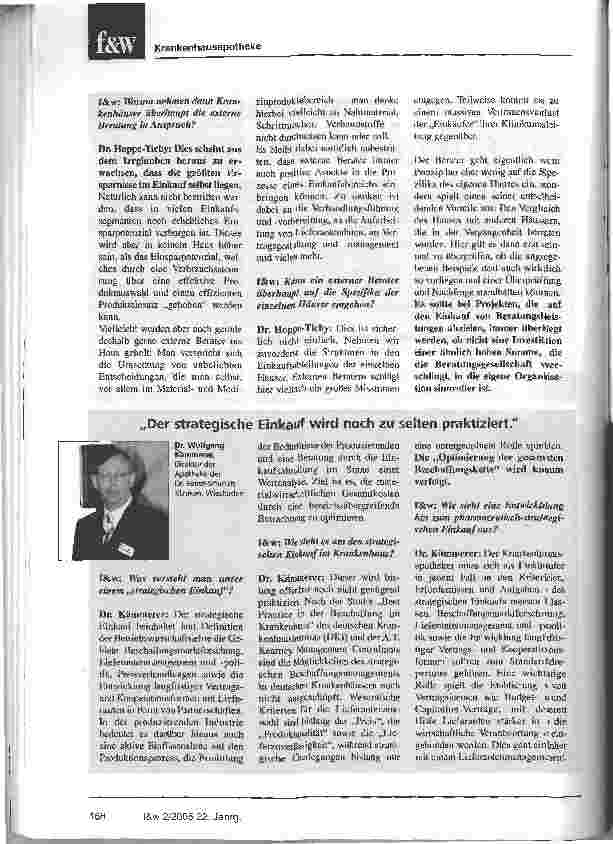 Vorschauseite 3: XII. Symposium für Krankenhausapotheker