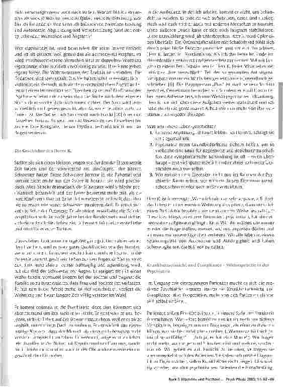 Vorschauseite 2: Eigensinn und Psychose - Was wir von unbehandelten und unkooperativen Patienten lernen können