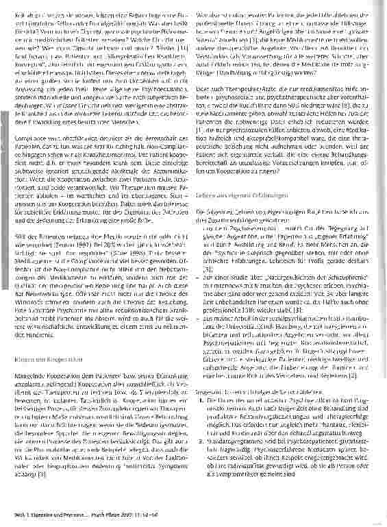 Vorschauseite 3: Eigensinn und Psychose - Was wir von unbehandelten und unkooperativen Patienten lernen können