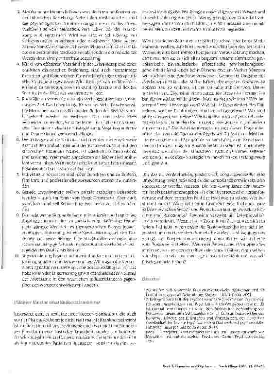 Vorschauseite 4: Eigensinn und Psychose - Was wir von unbehandelten und unkooperativen Patienten lernen können