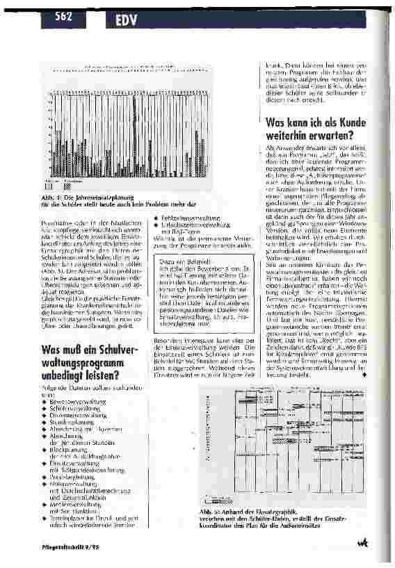 Vorschauseite 4: Eine spezielle Software erleichtert die Schulverwaltung Computer in der Schule