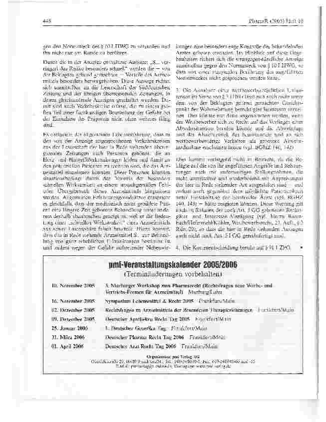 Vorschauseite 3: Produktbezogene Werbung außerhalb der Fachkreise