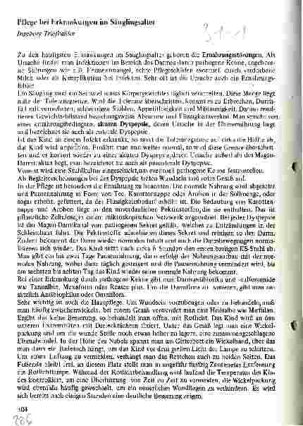 Vorschauseite 1: Pflege bei Erkrankungen im Säuglingsalter