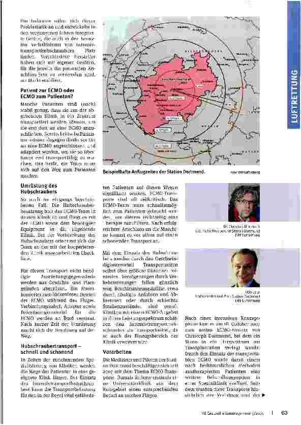 Vorschauseite 2: Qualifizierte und schnelle Hilfe aus der Luft