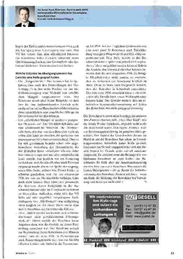 Vorschauseite 2: Heimschließung: Tipps für die Kommunikation und Strategie