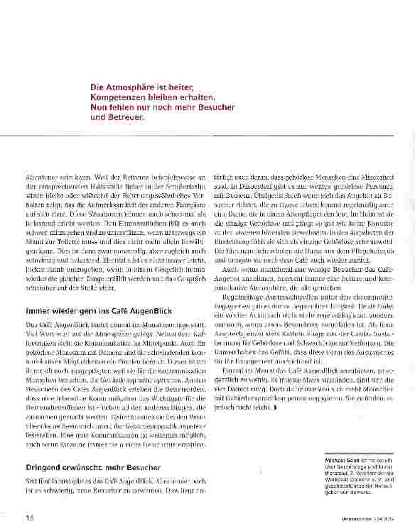 Vorschauseite 3: In derselben Welt zu Hause