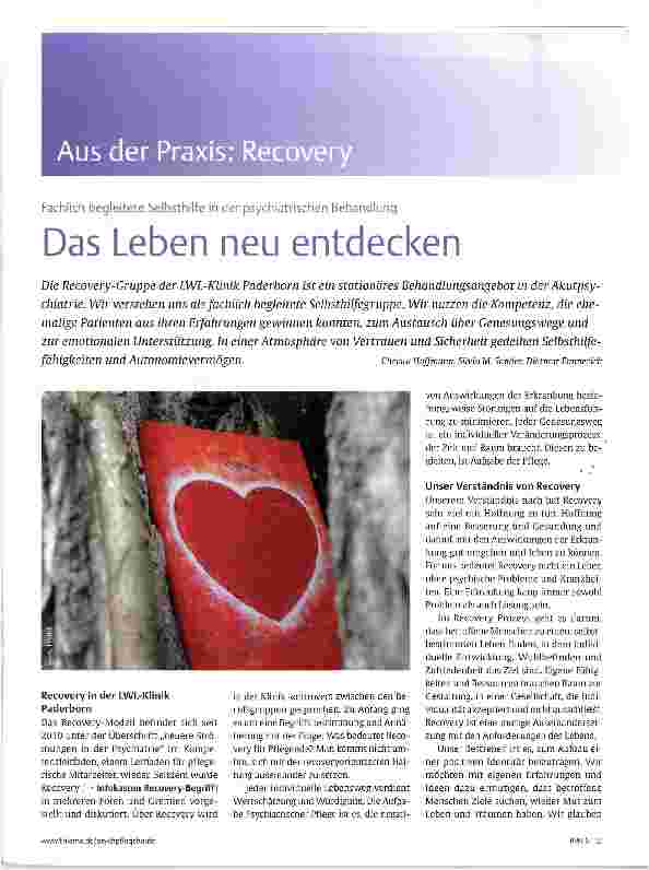 Vorschauseite 1: Das Leben neu entdecken