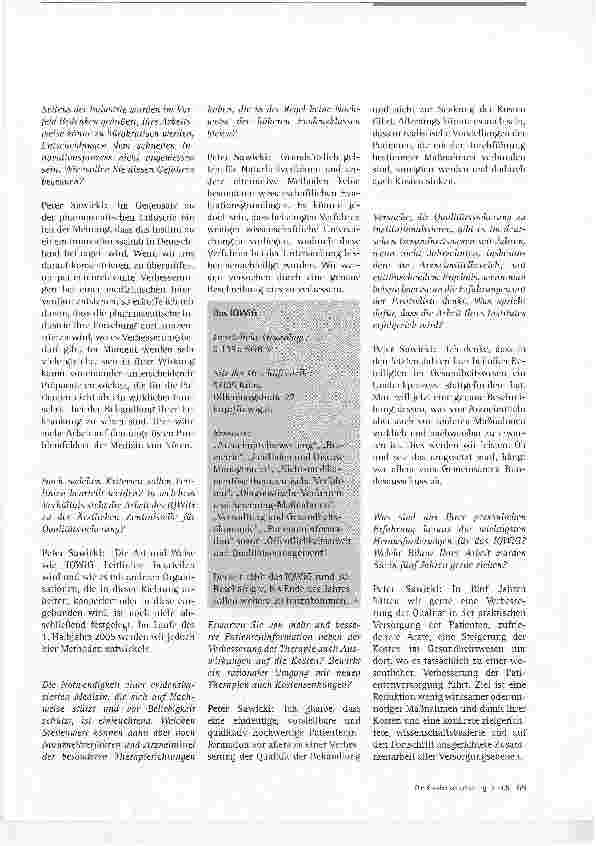 Vorschauseite 2: Qualität steht an erster Stelle
