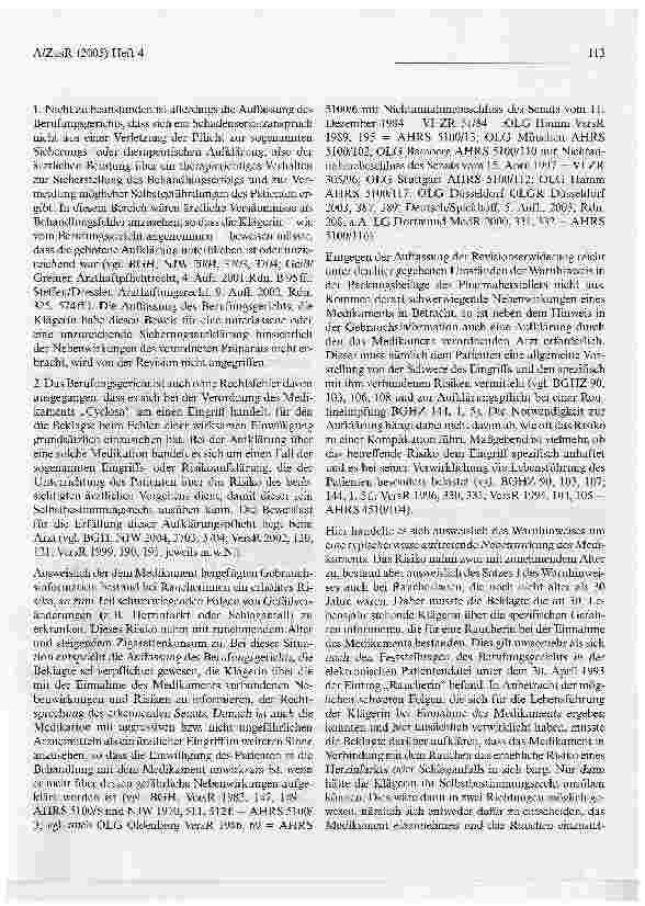 Vorschauseite 2: Bei möglichen schwerwiegenden Nebenwirkungen einesMedikaments ist neben dem Hinweis in der Gebrauchsinformation des Pharmaherstellers auch eine Aufklärung durch den das Medikament…