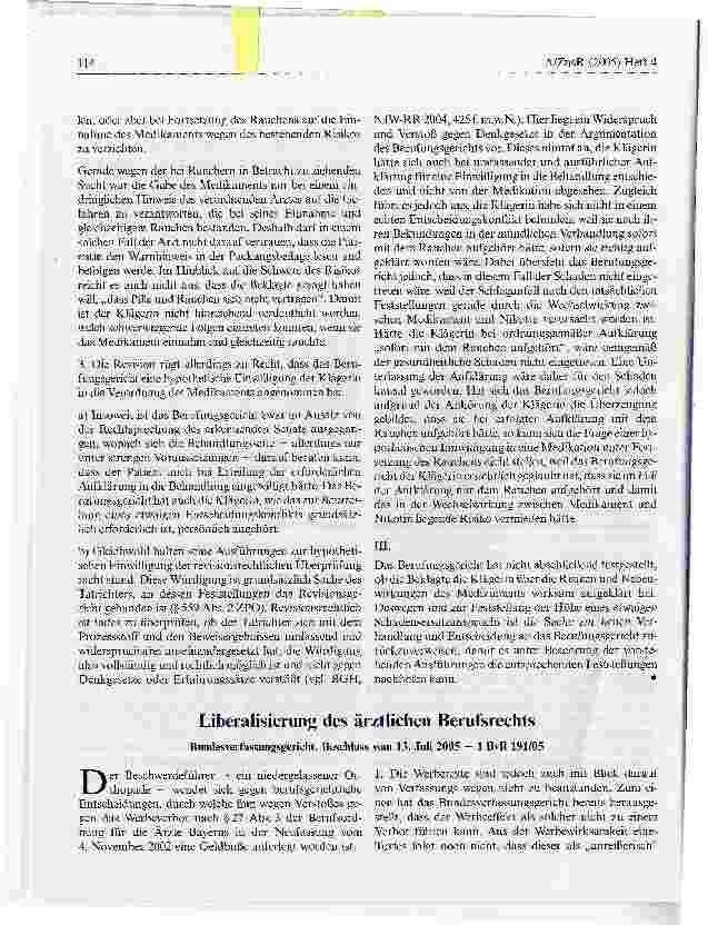 Vorschauseite 3: Bei möglichen schwerwiegenden Nebenwirkungen einesMedikaments ist neben dem Hinweis in der Gebrauchsinformation des Pharmaherstellers auch eine Aufklärung durch den das Medikament…