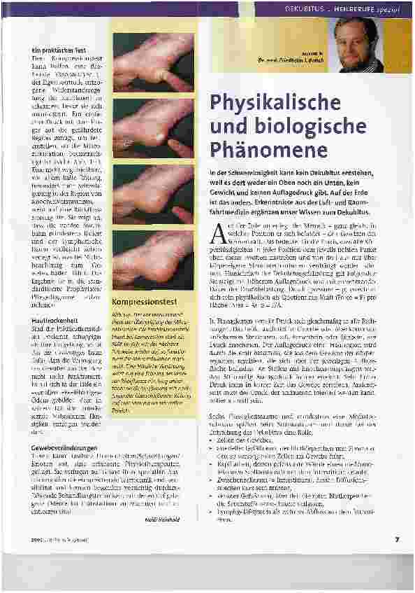 Vorschauseite 1: Physikalische und biologische Phänomene