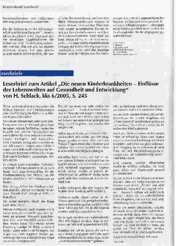 Vorschauseite 2: Vorbildlich: Das Bremer Modell der Familienhebamme und Familienkinderkrankenschwester