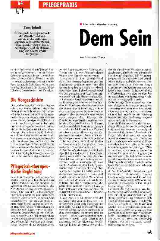 Vorschauseite 1: Dem Sein Raum geben