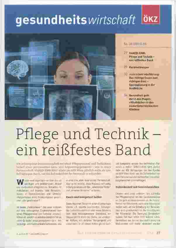 Vorschauseite 1: Pflege und Technik ein reißfestes Band