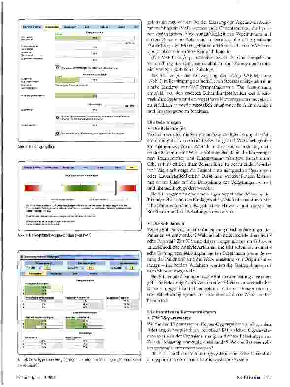 Vorschauseite 3: Bioenergetische-biophysikalische Medizin Von der Messung direkt in die Behandlung