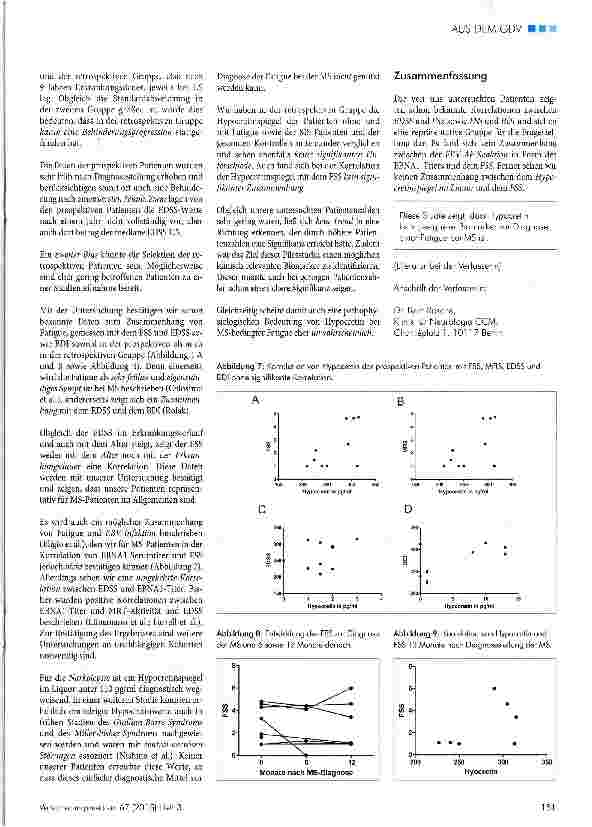Vorschauseite 4: Biomarker zur Diagnostik der Fatigue bei Patienten mit Multipler Sklerose