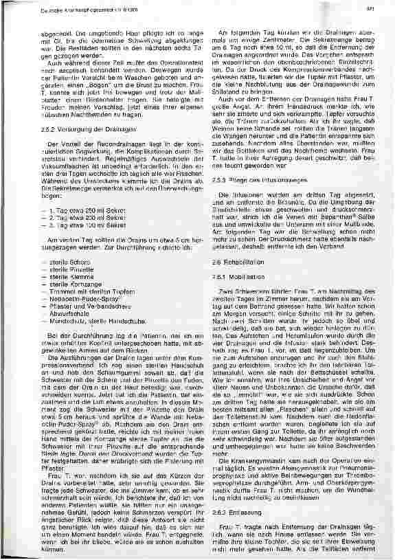 Vorschauseite 5: Pflege einer Patientin vor und nach Reduktionsplastik bei Mammahypertrophie
