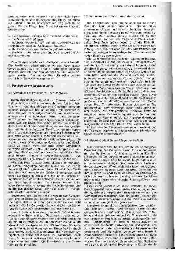 Vorschauseite 6: Pflege einer Patientin vor und nach Reduktionsplastik bei Mammahypertrophie