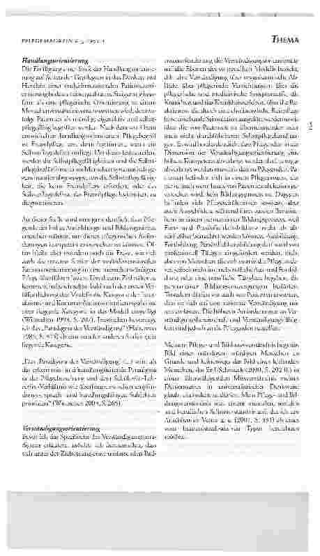 Vorschauseite 6: Pflege als BildungsprozessVON DER FACHWISSENSCHAFTSORIENTIERUNG ZUR HANDLUNGSORIENTIERUNG IN LERNFELDERN