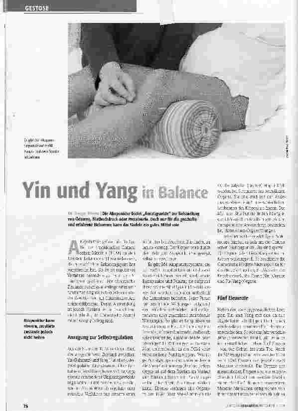 Vorschauseite 1: Yin und Yang in Balance