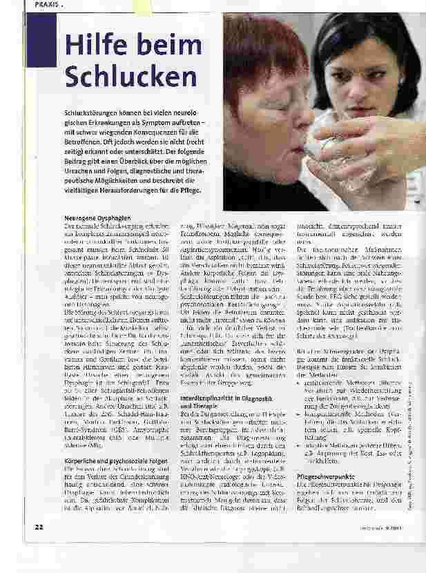 Vorschauseite 1: Hilfe beim Schlucken