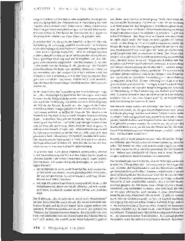 Vorschauseite 6: Das Soziale neu denken - Visionen zur Erneuerung des Sozialstaates oder Abschied von der Solidarität?