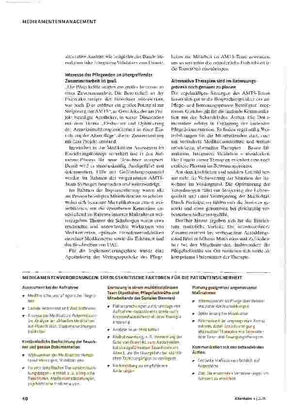 Vorschauseite 3: Risiken und Nebenwirkungen vermeiden