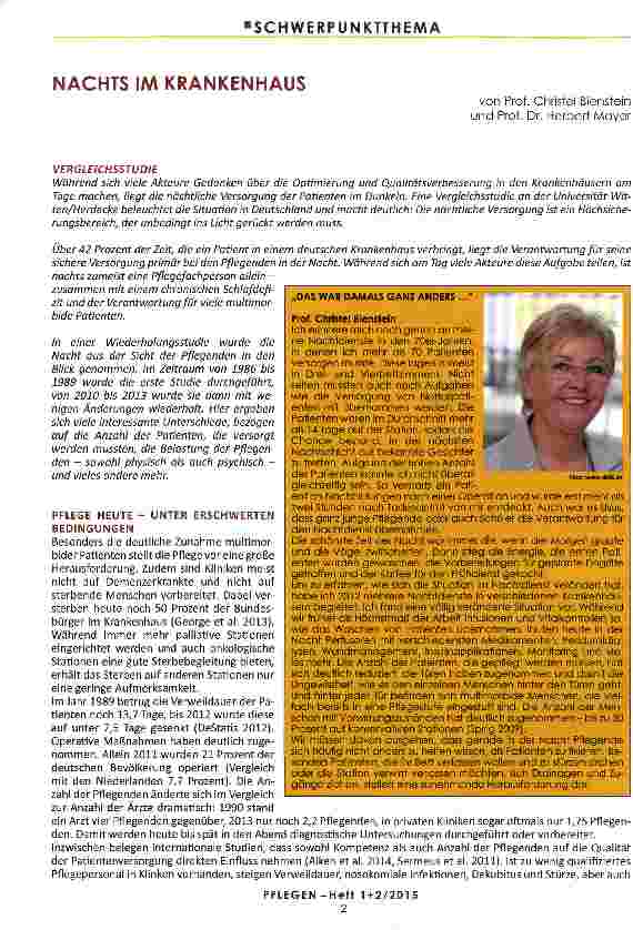 Vorschauseite 1: NACHTS IM KRANKENHAUS