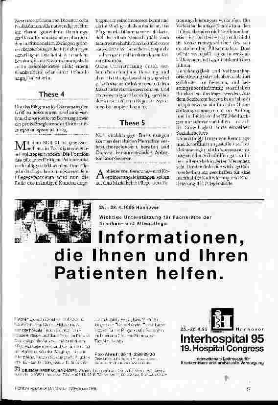 Vorschauseite 2: Schnittstelle Sozialarbeit Den Verbraucher beraten und die Hilfe koordinieren