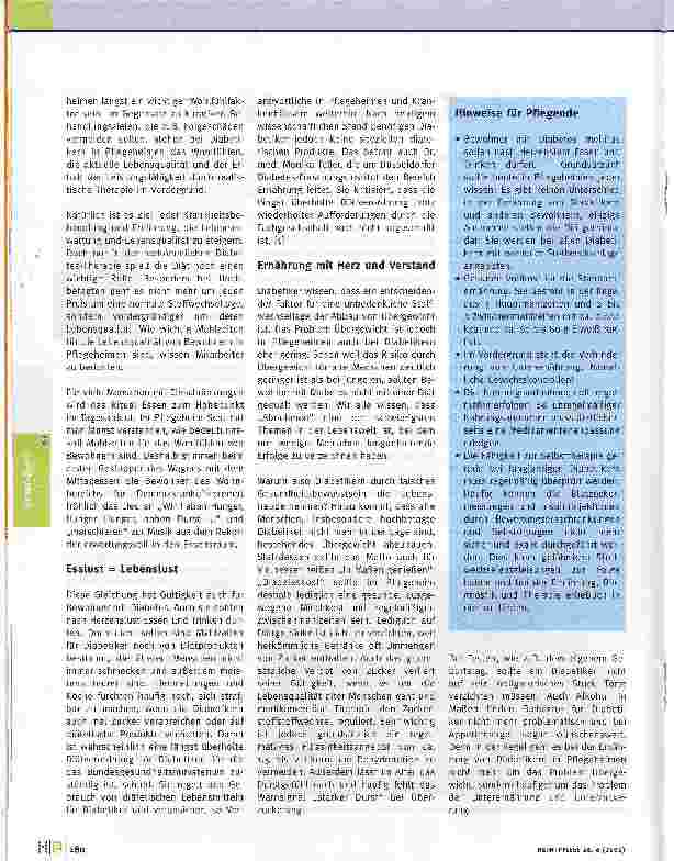 Vorschauseite 2: Diäten ade