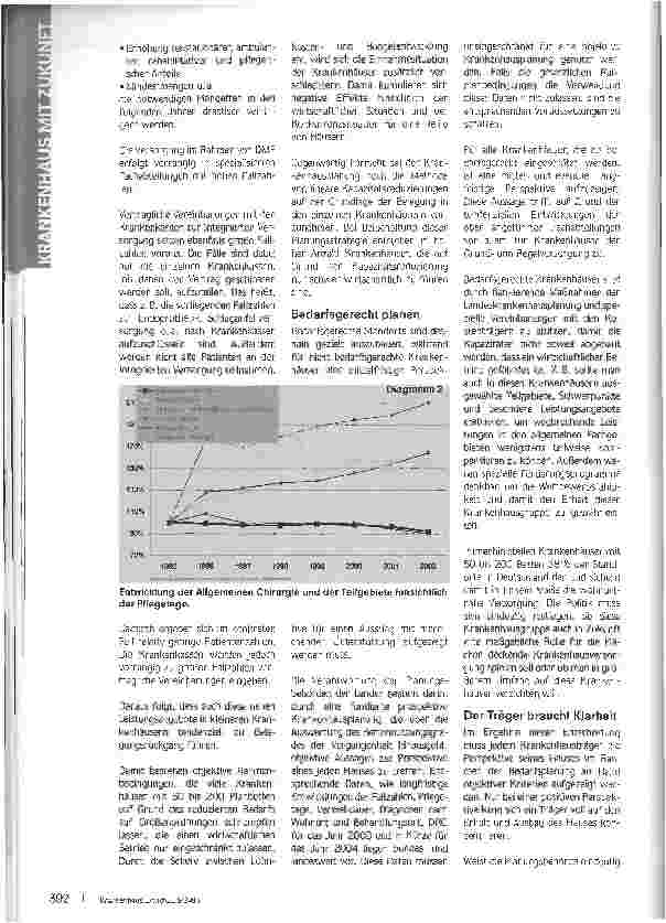 Vorschauseite 3: Krankenhausplanung als PerspektivplanungAnforderungen an die Krankenhausplanung der Länder