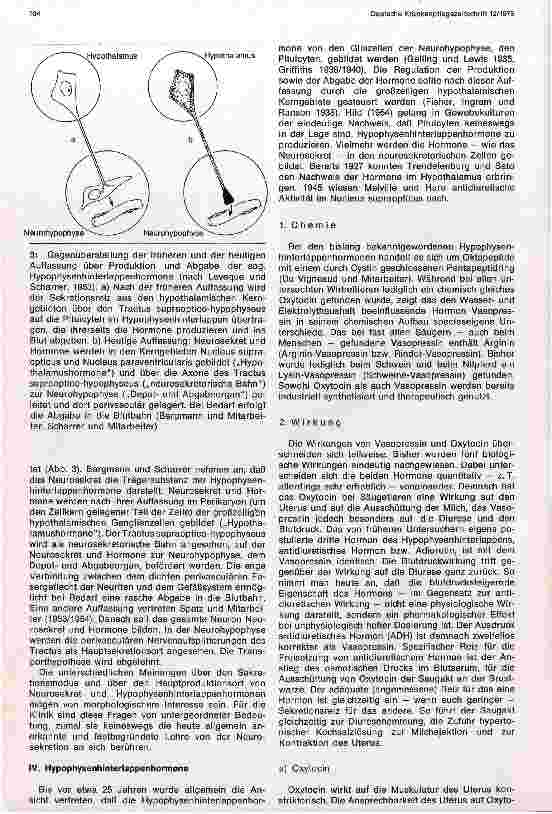 Vorschauseite 4: Neurosekretion und Hypophysenhinterlappenhormone