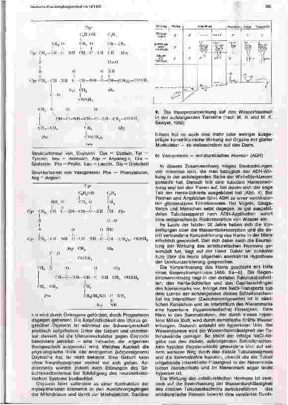 Vorschauseite 5: Neurosekretion und Hypophysenhinterlappenhormone