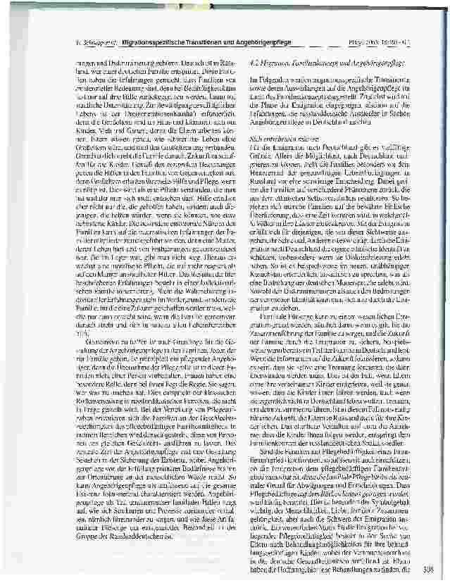 Vorschauseite 4: Migrationsspezifische Transitionen und Angehörigenpflege