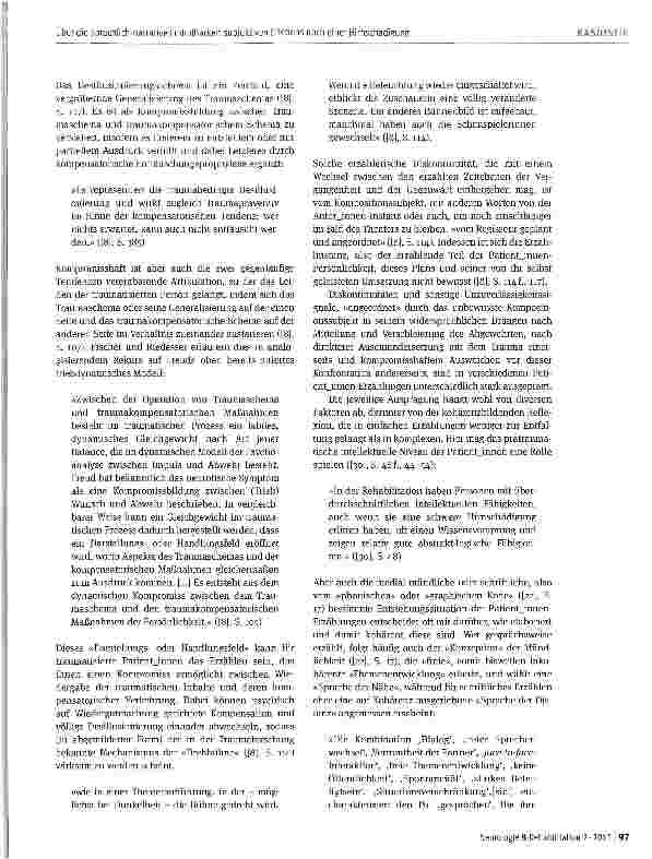 Vorschauseite 4: Über die sprachlich-narrative Einholbarkeit subjektiven Erlebens nach einer Hirnschädigung. Komplexe und einfache Patientjnnen-Erzählungen im Vergleich