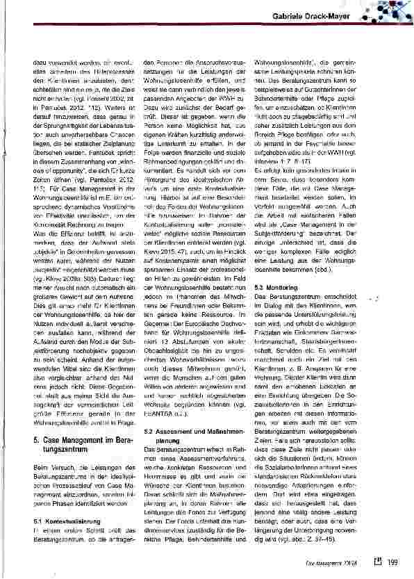 Vorschauseite 3: Case Management in der Wiener Wohnungslosenhilfe
