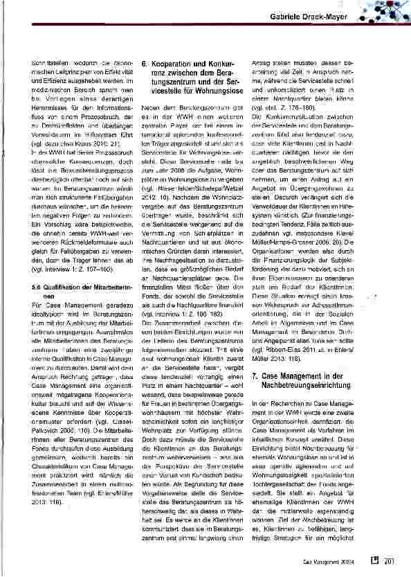 Vorschauseite 5: Case Management in der Wiener Wohnungslosenhilfe
