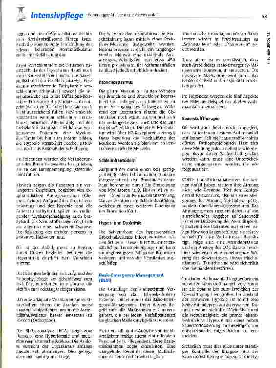 Vorschauseite 2: Der akute Asthmaanfall