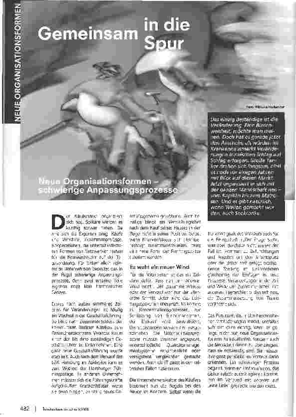 Vorschauseite 1: Gemeinsam in die Spur