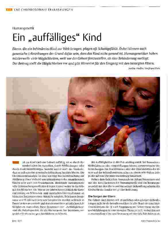 Vorschauseite 1: Ein „auffälliges Kind
